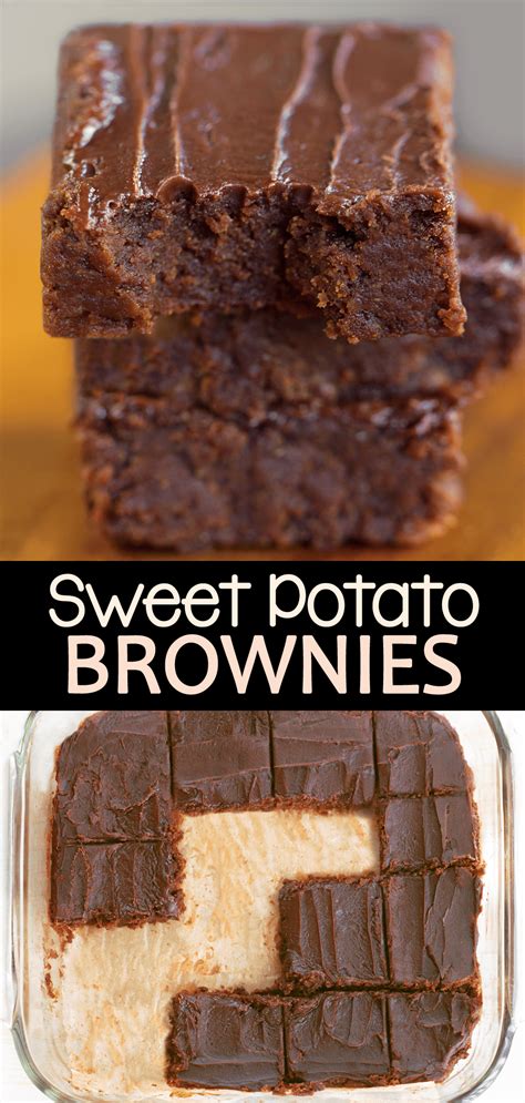 Sweet Potato Brownies Ultra Fudgy