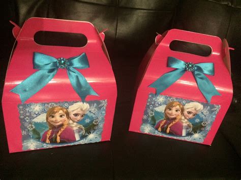 Disney Frozen Elsa Birthday Favor Box