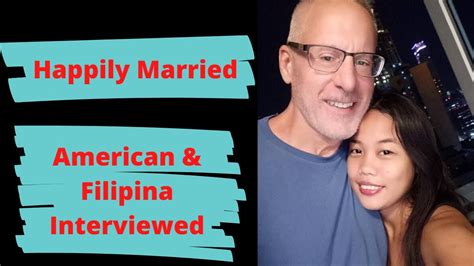 filipina and american married couple interviewed living in the usa youtube
