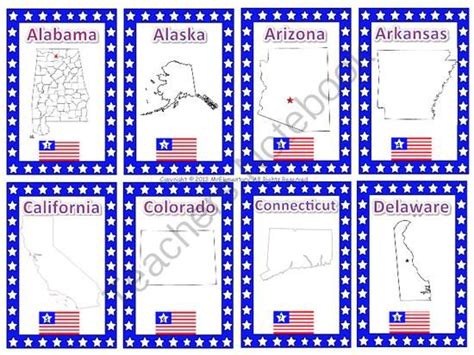 States And Capitals Flashcards From Common Core And More On