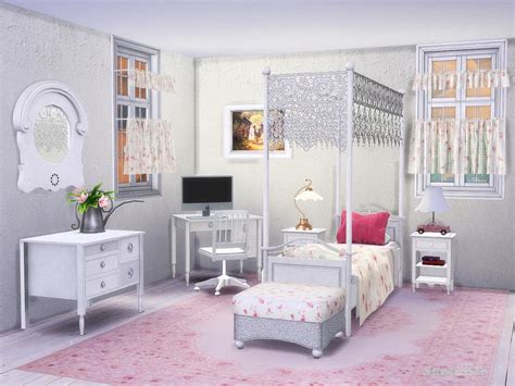 Shinokcrs Country Kids Sims 4 Bedroom Sims 4 Cc Furniture Kids