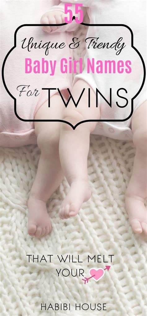 twin girl names unique artofit