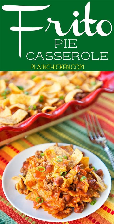 Frito Pie Casserole Everyone Loved This Recipe Ground Beef Onion