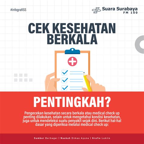 Cek Kesehatan Berkala Pentingkah