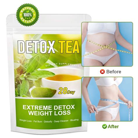 Detox Tea Healthy Weight Management Days Detox Nourish Skin Clean Up