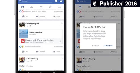 How Facebooks Fact Checking Partnership Will Work The New York Times