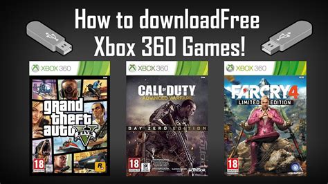 How To Download Xbox 360 Games For Free On Usb And Play Youtube