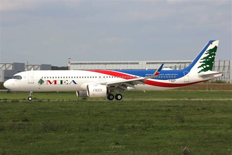 Airbus A321 271nx Mea Middle East Airlines D Ayaa T7 Me3 Msn