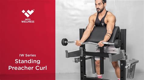 Target Your Bicep Muscles Using The Standing Preacher Curl Machine By