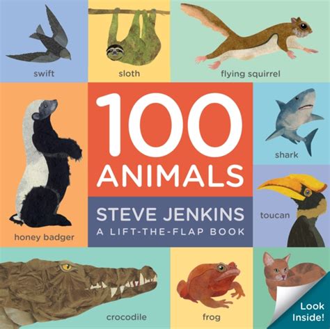 100 Animals Lift The Flap Padded Board Book The Classic Books Company