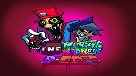 Friday Night Funkin Vs Marios Madness D Sides Fnf Mod Marioexe