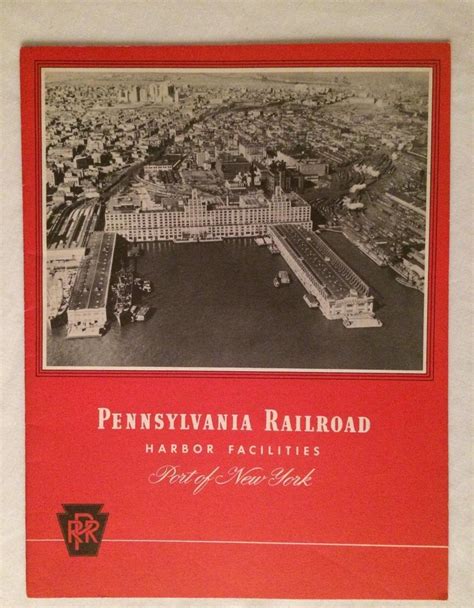 Pennsylvania Railroad Harbor Facilities Port Of New York 1895241025
