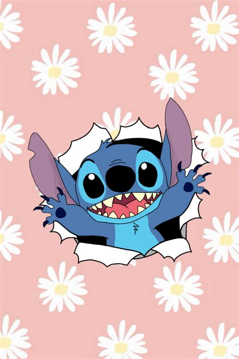 Cute Home Screen Aesthetic Stitch Wallpaper See More Ideas About Home