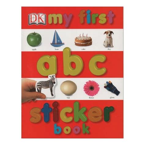 Dk Sticker Book My First Abc