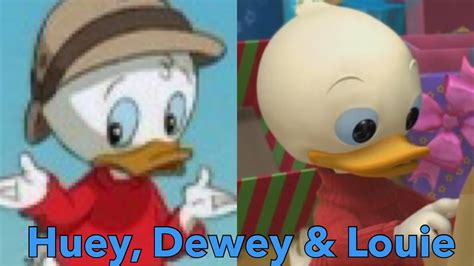 Huey Dewey And Louie Movie Evolution 1988 2004 Mickeys Twice Upon