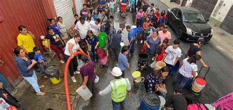 Corte De Agua Mira El Mapa De Los Distritos Afectados Y Horarios De Suspensi N La Inolvidable