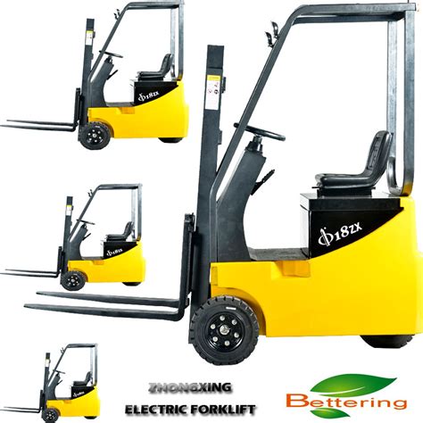 Mini Electric Forklift Truck Counterbalanced Forklift Narrow Aisle
