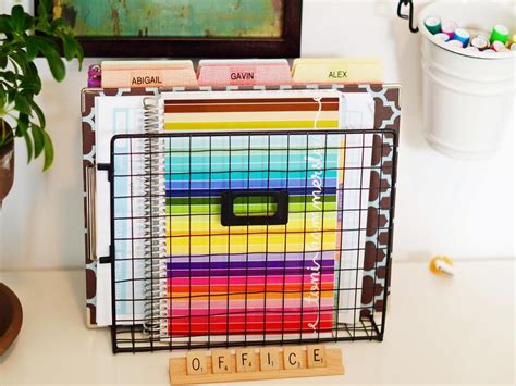 10 Steps To An Organized Home Office Home Office Organization Ideas