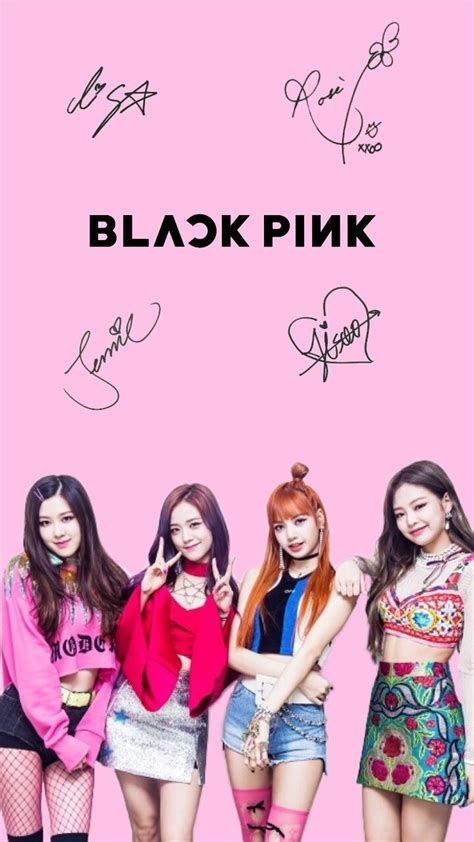 Resultado De Imagen Para Blackpink Wallpaper Black Pink Kpop Pink