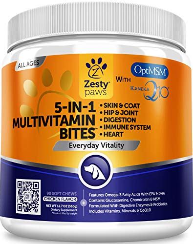 A dog multivitamin is a dietary supplement for dogs that contains a variety of vitamins and minerals dogs use to live to their highest potential. Top 10 Dog Vitamins Senior Chews of 2020 | No Place Called ...
