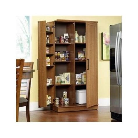 Various kitchen pantry storage cabinet suppliers and sellers understand that different people's needs and preferences about their kitchens vary. Large Kitchen Cabinet Storage Food Pantry Wooden Shelf ...