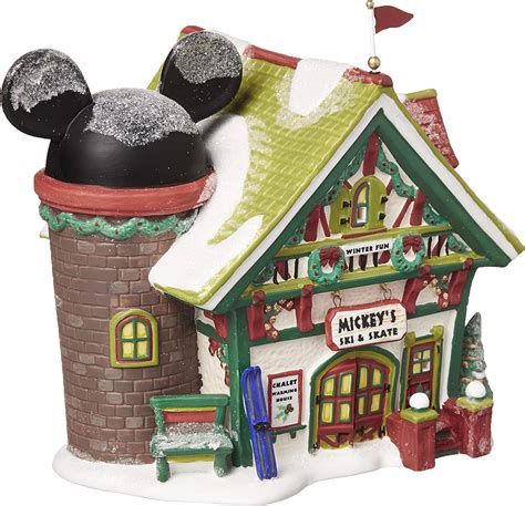 Donald Dept 56 Disney Mickeys Merry Christmas Village Singing Carols