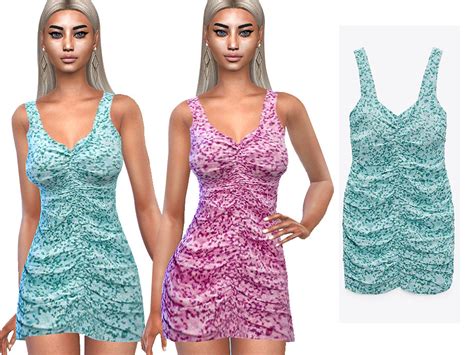 Smocked Casual Dresses By Saliwa At Tsr Sims 4 Updates