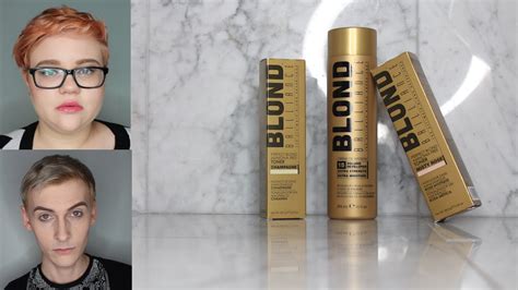 Blond Brilliance Hair Toner Review Youtube