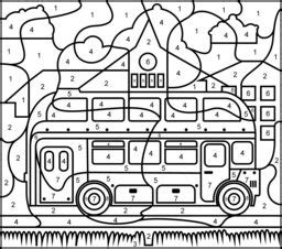 Shakespeare is writing a play. Vehicles Coloring Pages | Numbers for kids, Coloring pages ...