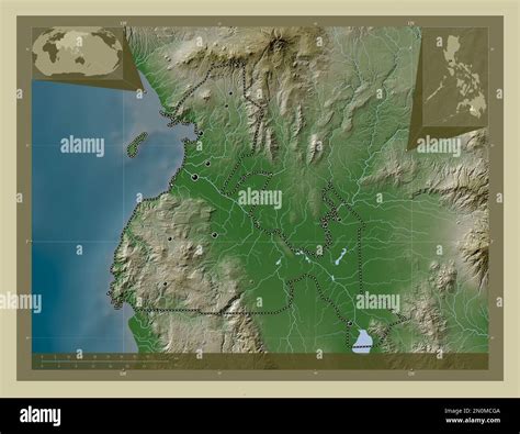 Maguindanao Province Of Philippines Elevation Map Colored In Wiki