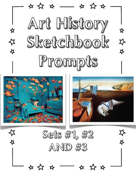 New Set Of Art History Sketchbook Prompts Set 3 Sketchbook Prompts
