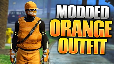 Modded Orange Male Outfit Director Mode Merge Glitch Gta 5 Youtube