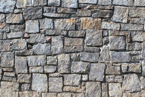 Dry Stack Stone Wall Stock Image Image Of Texture Rough 24332271