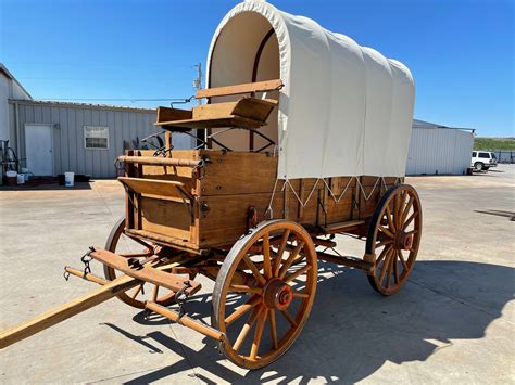 Sold Antique Charter Oak Covered Wagon Doyles Wagons