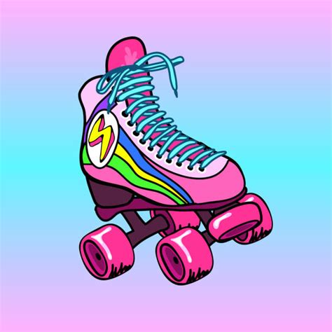 Roller Skating Disco Illustrations Royalty Free Vector Graphics And Clip Art Istock