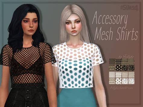 Trillyke Accessory Mesh Shirts Sims 4 Updates ♦ Sims 4 Finds
