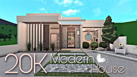 Bloxburg 20k Modern House No Gamepass Youtube