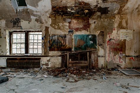 Sleighton Farm School Abandoned Abandoned Building Photography