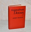 Crossword Puzzle Dictionary Book by Andrew Swanfeldt 1965 | Etsy | Red ...