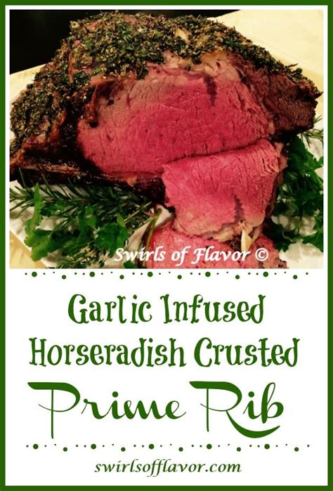 Typically supermarkets sell beef tenderloin untrimmed or trimmed, and the price here's the crazy part — now you're going to cover the beef tenderloin in a thick layer of the salt crust on all sides. Garlic Infused Horseradish Crusted Prime Rib - Swirls of ...