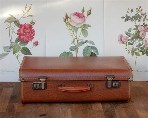 Vintage Suitcase Lovely To Use For Storage Retro Shabby Chic