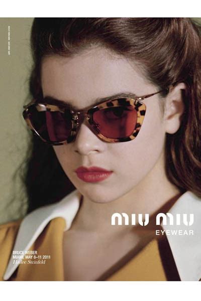Hailee Steinfeld For Miu Miu 2011 Most Memorable Celebrity Ad