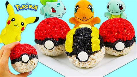 How To Make Cute And Delicious Pokemon Pokeball Rice Krispy Treats Fun