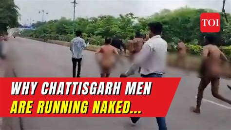 Chief Minister These Nude Men Of Chhattisgarh Are Going Viral Here