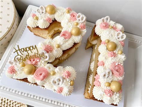Number Cake Sweetened Memories Bakery