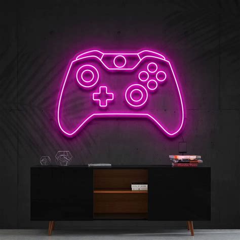 Xbox Game Controller Neon Sign In 2023 Neon Signs Neon Led Neon