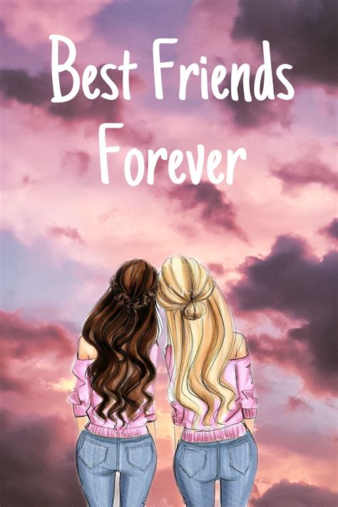Friendship Background Best Friends Cartoon Best Friend Wallpaper