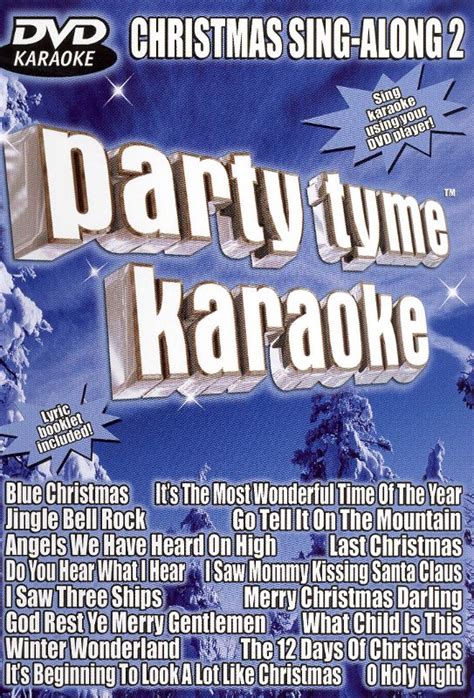 best buy party tyme karaoke dvd christmas sing along vol 2 [dvd]