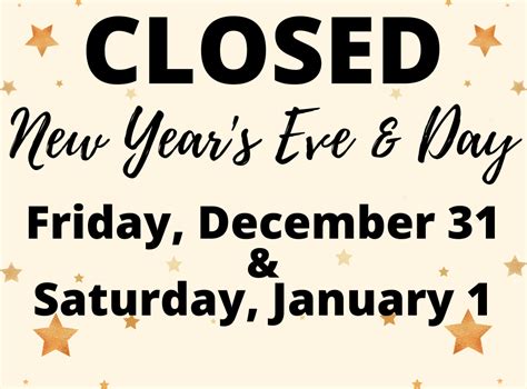 Closed For New Years Jackson County Public Library