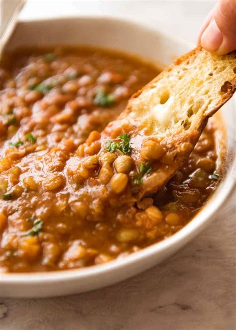 Lentil Soup Seriously Amazing Recipetin Eats